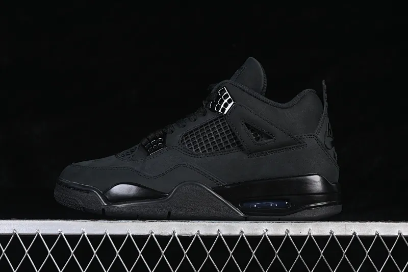All categories Air Jordan Jordan series basketball shoes Air Jordan 4 TK version Air Jordan 4 Retro "Black Cat" AJ4 Joe 4 new black cat FV5029-010